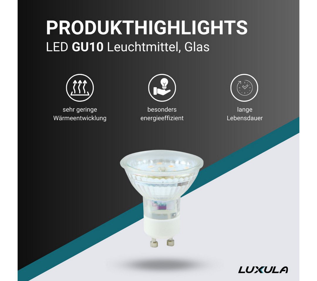 LUXULA LED-Leuchtmittel LUXULA LED-Leuchtmittel GU10