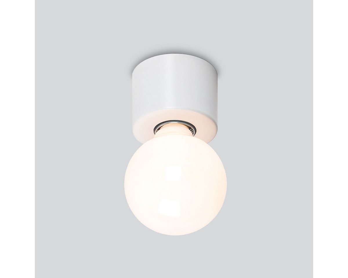 Mawa Design Deckenleuchte MAWA Eintopf minimalistische Wand- und Deckenleuchte Ø 8 cm, LED wechselbar, Deckenlampe, E27 Bild 4