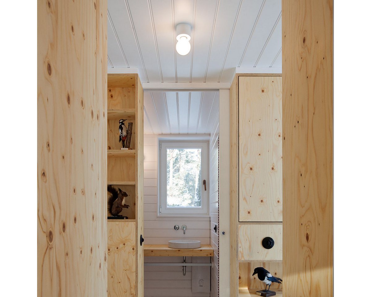 Mawa Design Deckenleuchte MAWA Eintopf minimalistische Wand- und Deckenleuchte Ø 8 cm, LED wechselbar, Deckenlampe, E27 Bild 5
