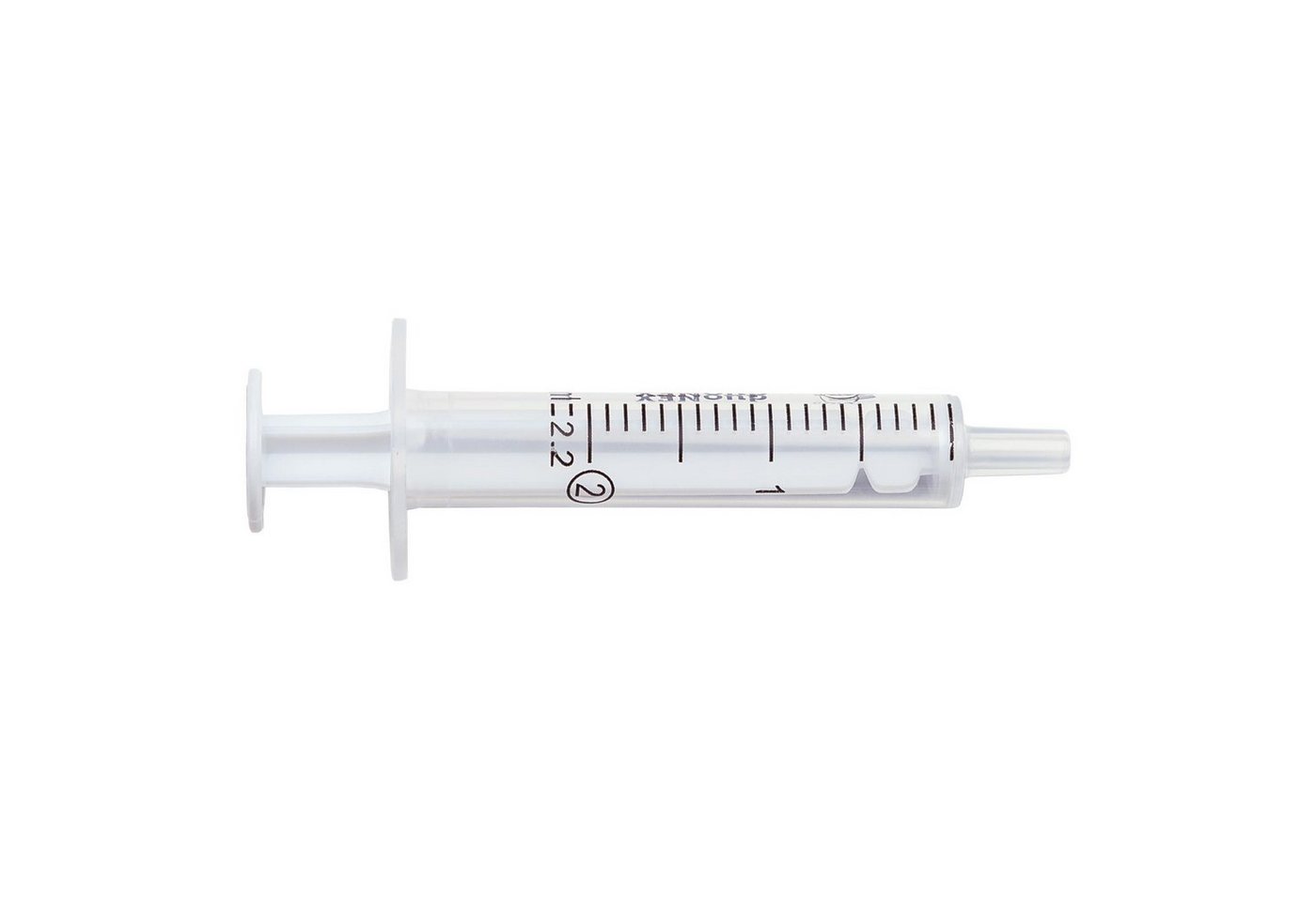 Zarys Absaugspritze 10 x Zarys duoNEX Einwegspritze 2 ml ohne Kanüle, (Spar-Set)