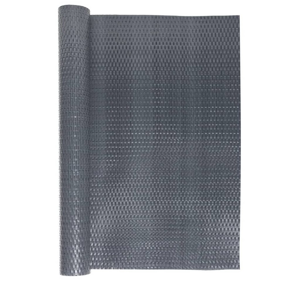 furnicato Balkonsichtschutz Balkon-Sichtschutz Rattan-Optik 300x80 cm Anthrazit Witterungsbeständiger Sichtschutzzaun mit praktischer Rattan-Optik Bild 5