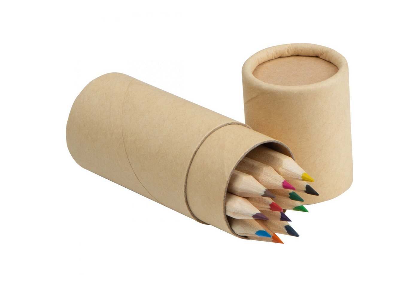 Macma Buntstift 120 Mini Buntstifte / 10 zylindrische Aufbewahrungsboxen mit je 12 Bun