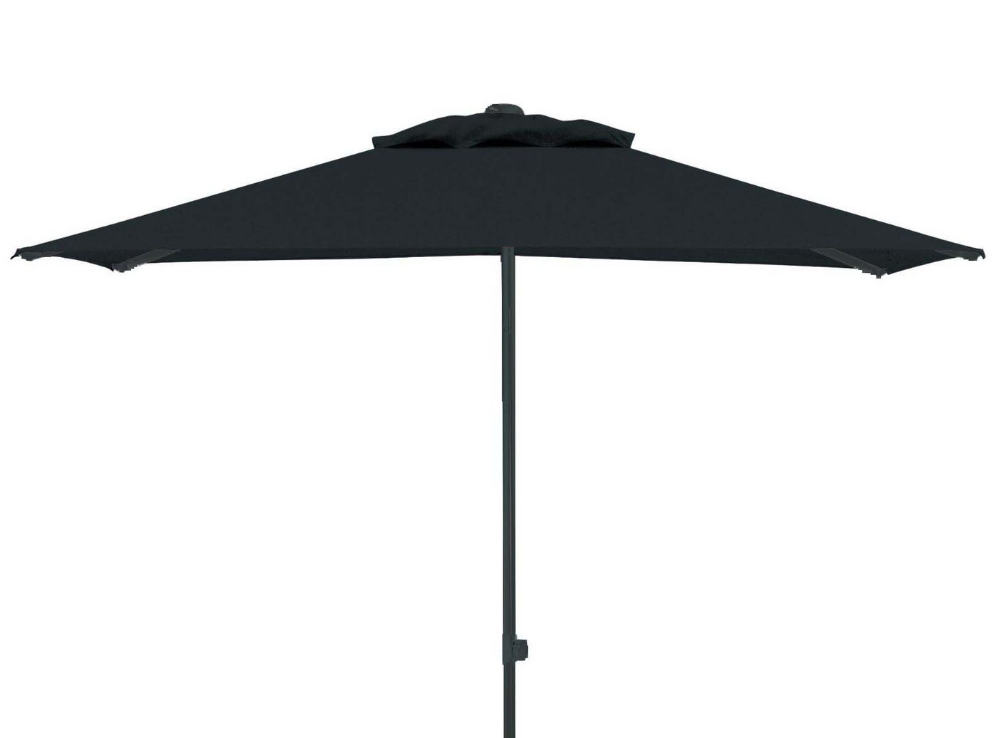 KETTLER Sonnenschirm EASY LIFT Mittelmastschirm, Ø330cm, UPF 50+, mit PU-Beschichtung anthr