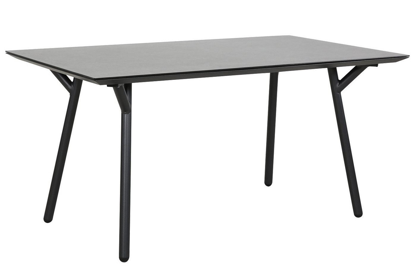 Gardissimo Gartenlounge-Set Abby rechts taupe Rope Dining Gartenmöbelset, (Set, 4-tlg., Alu, Ecklounge, Esstisch, 2 Sessel, inkl. Auflagen), wetterfest / Bezüge waschbar / Aluminium Bild 5