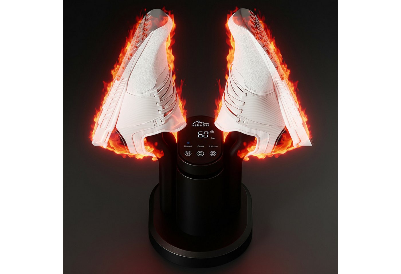 MEDIA-TECH Schuhtrockner mit Ozon-Desinfektion MT6539, Optimale Programme zum Trocknen Bild 4