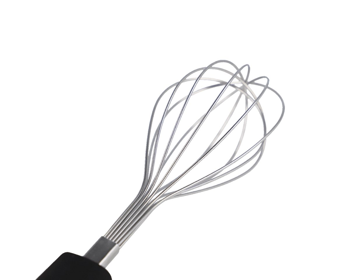 EUROHOME Schneeschläger Schaumschläger Carmen aus rostfreiem Edelstahl spülmaschinengeeignet, Rührer Mixer mit ergonomischem Kunststoffgriff