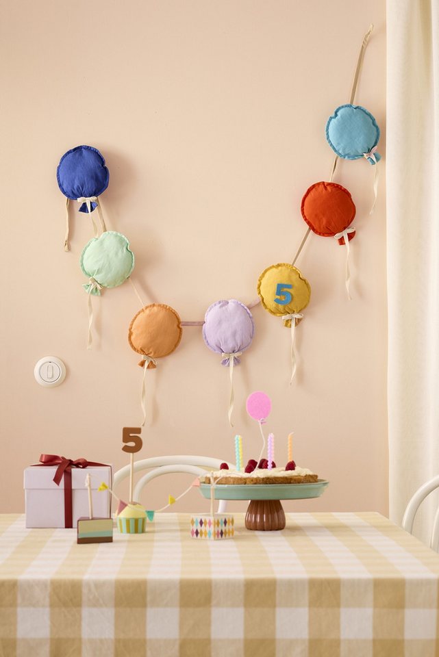 Kids Concept Wimpelkette Kids Concept Girlande Ballons - 300x4x18cm Bild 5