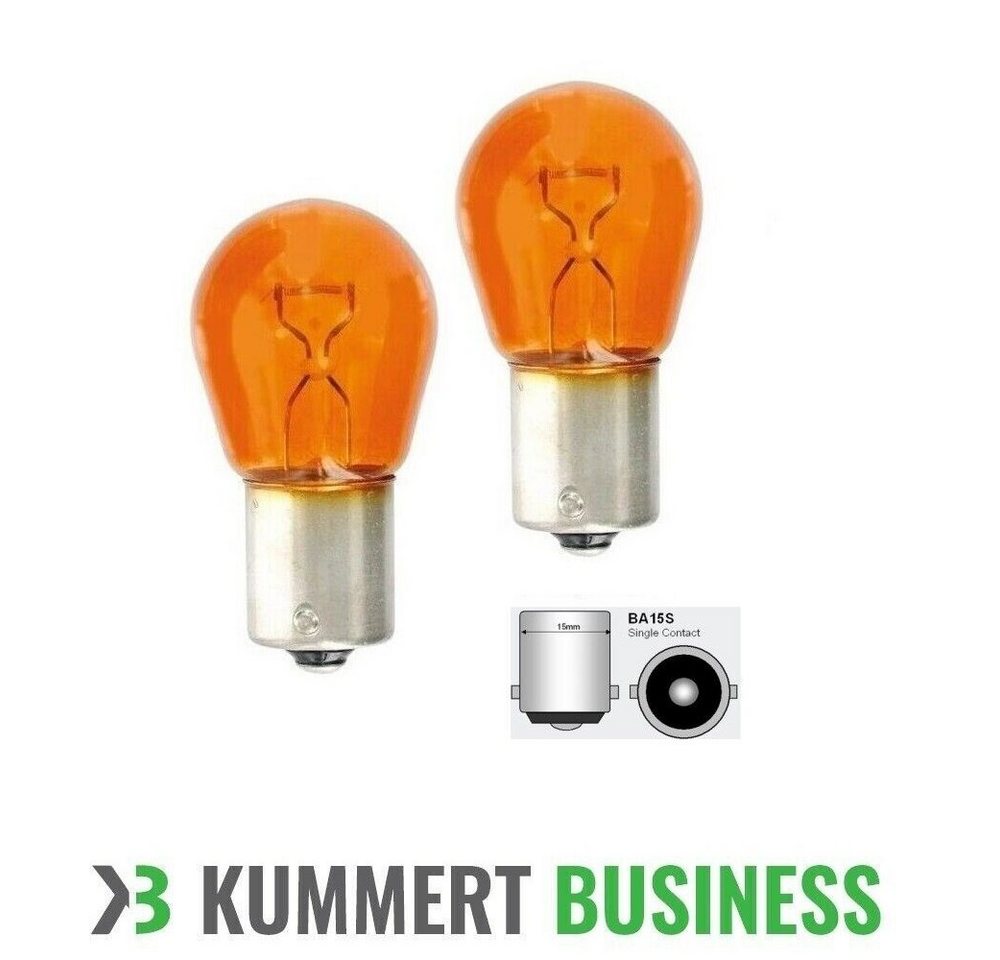 Kummert Business Blinker 2x Glühlampe P21W BA15S 21W 12V orange Bild 3