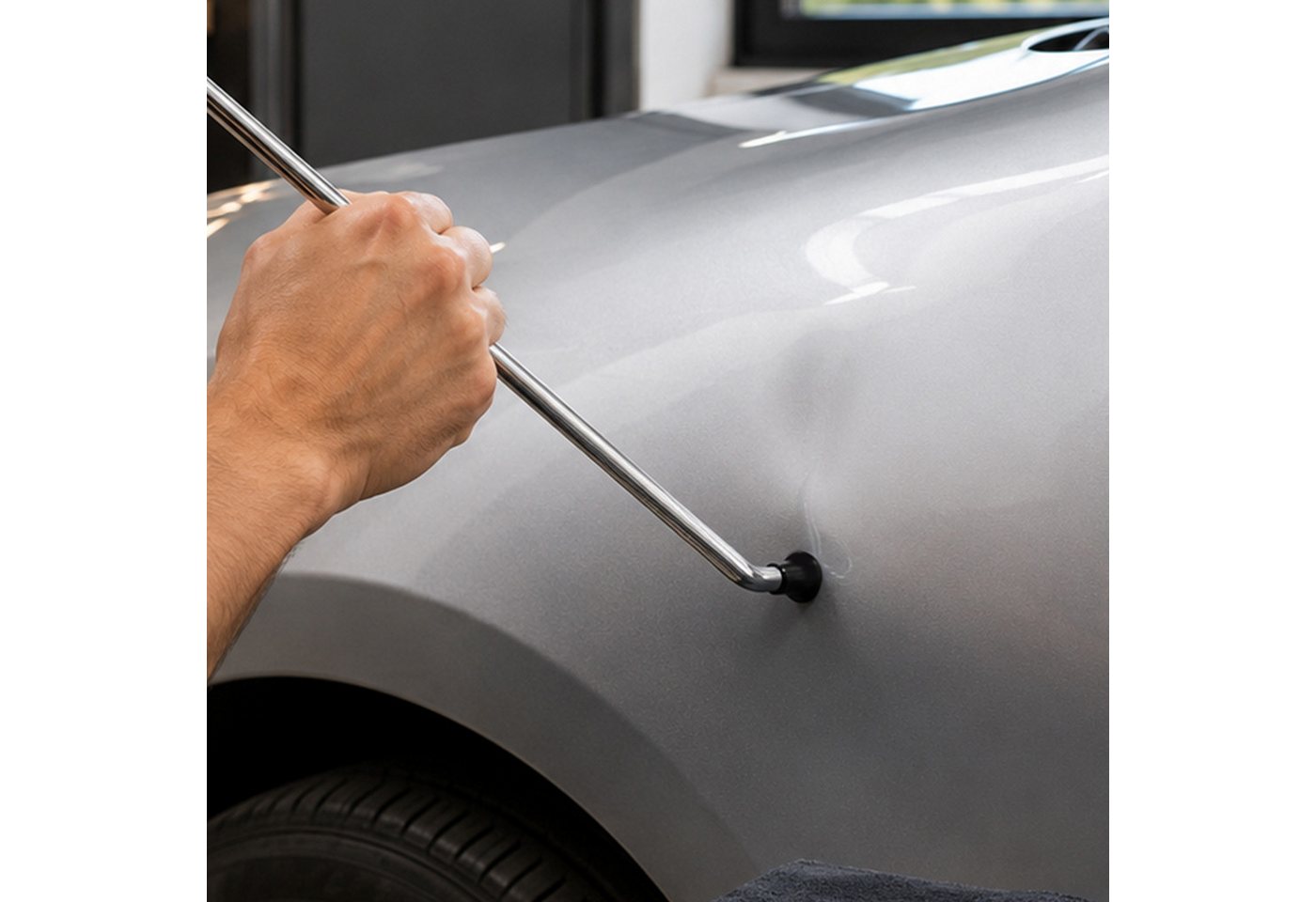 Youyijia Reparatur-Set Ausbeulwerkzeug Auto, Dellen Reparatur Set für Lackfreie Reparatur Bild 5