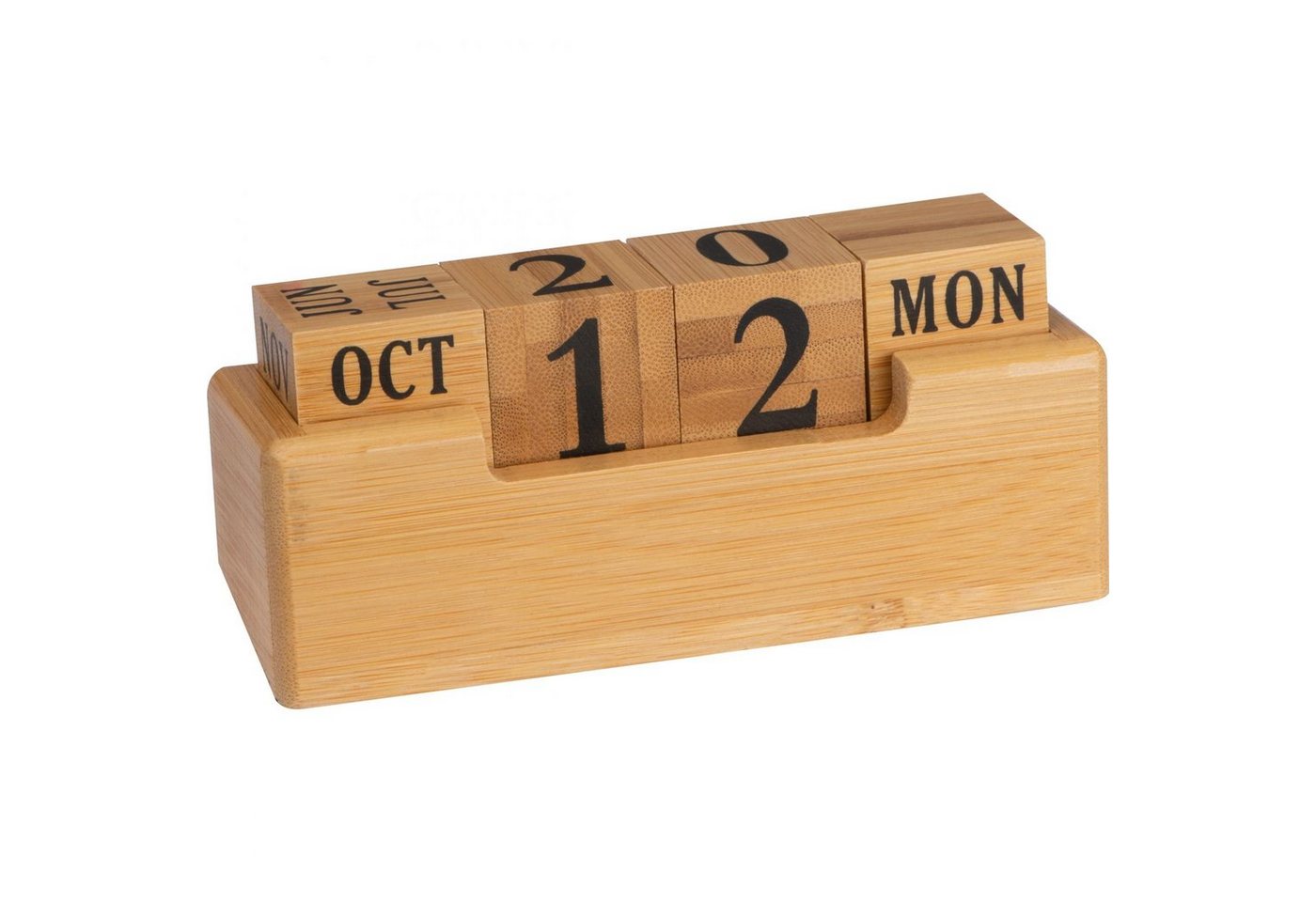 Macma Schreibtischkalender Schreibtischkalender aus Bambus Bild 3