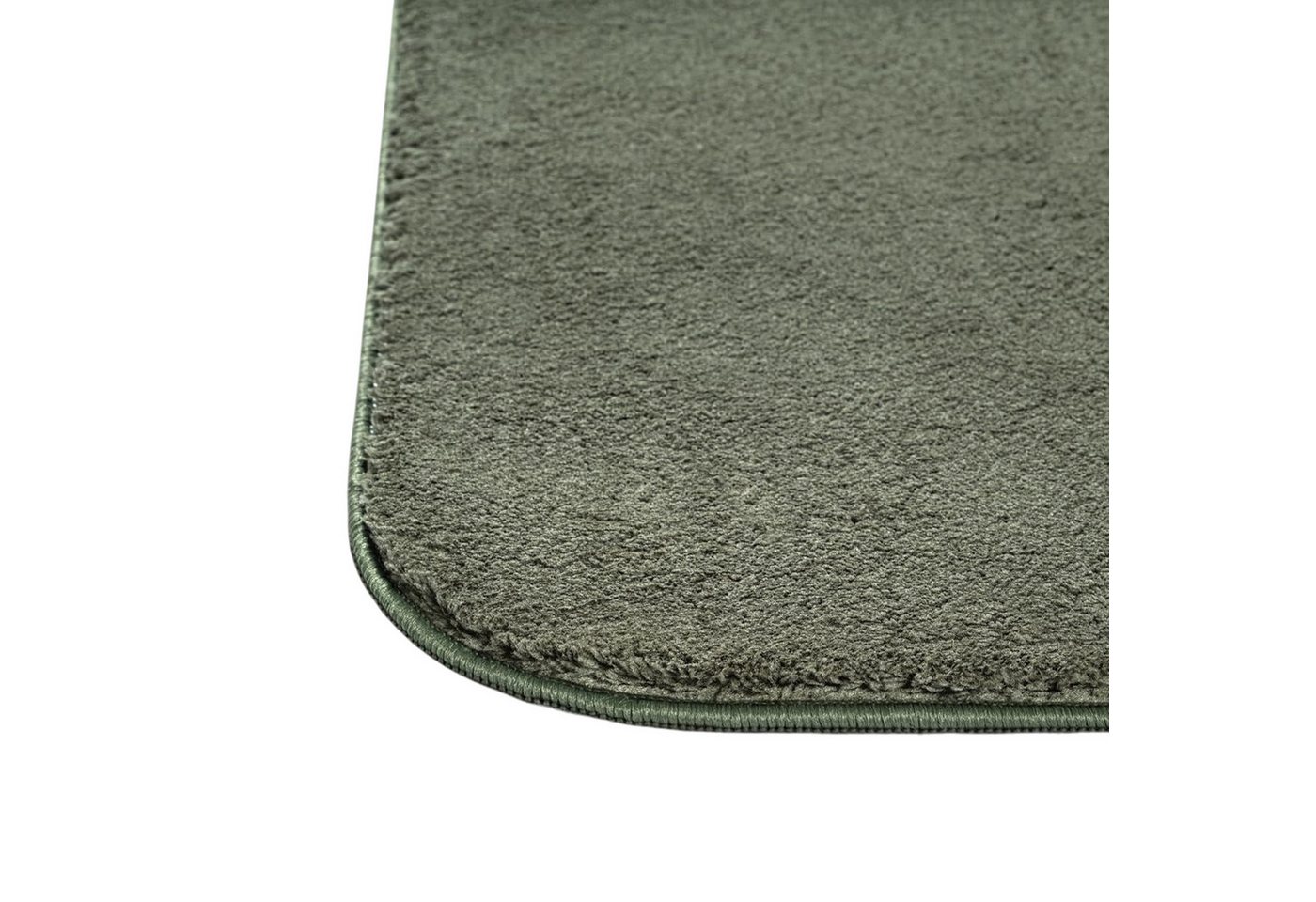 Carpetia Teppich Design Teppich Shape in eleganter Freiform weich Forest Grün, rechteckig, Höhe: 19 mm Bild 3