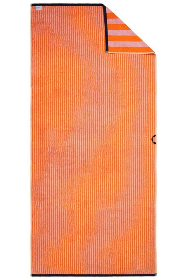 herzbach home Badetuch Good Vibes, (3-St), 550g/m², Premium-Qualität, 100% Baumwolle