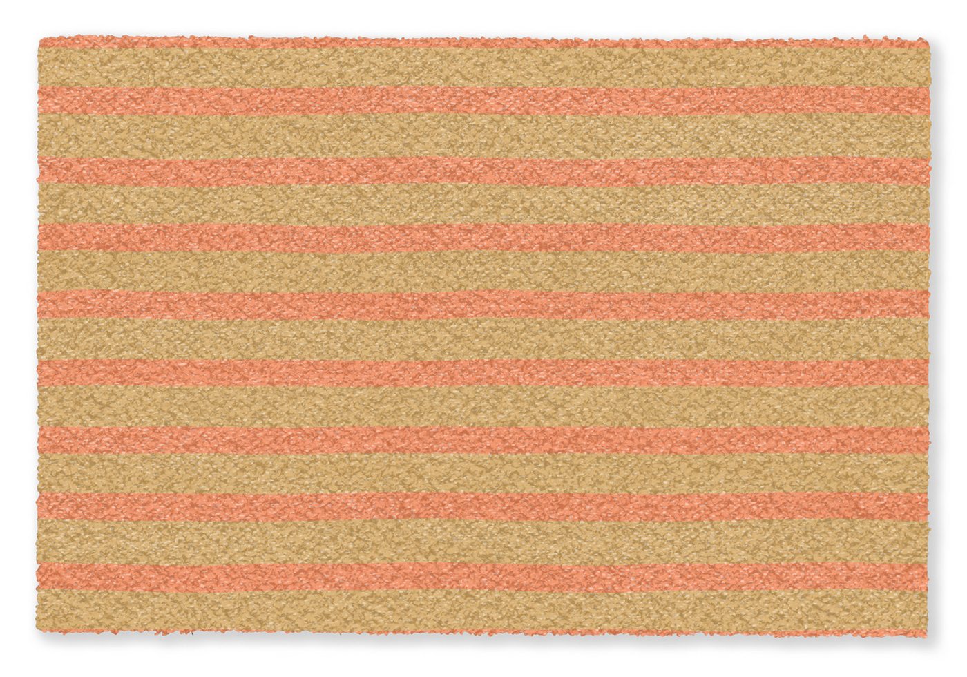 MuchoWow Fußmatte Meer - Rot - Gelb - Streifen, Rechteckig, innen Schmutzfangmatte, Tür, Schmutzfänger Flur, Teppich 60x40 cm Bild 4