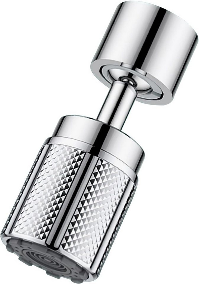 FELIXLEO Strahlregler Wasserhahnaufsatz 3 Strahlarten 6 Adapter Küche Bad, (1-tlg) Bild 4