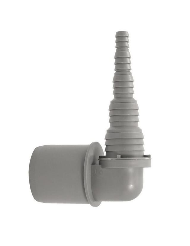 Airfit GmbH & Co. KG Ablaufrohr Schlauchnippel, 90° gewinkelt DN 32/40/50