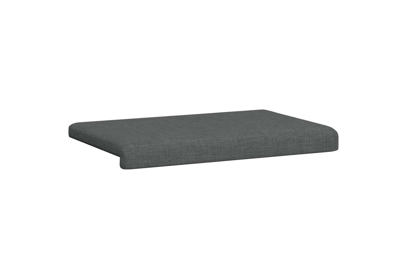 vidaXL Sitzauflage Bankkissen Stoff Dunkelgrau Tiefe 35 cm, (1 St) Bild 4