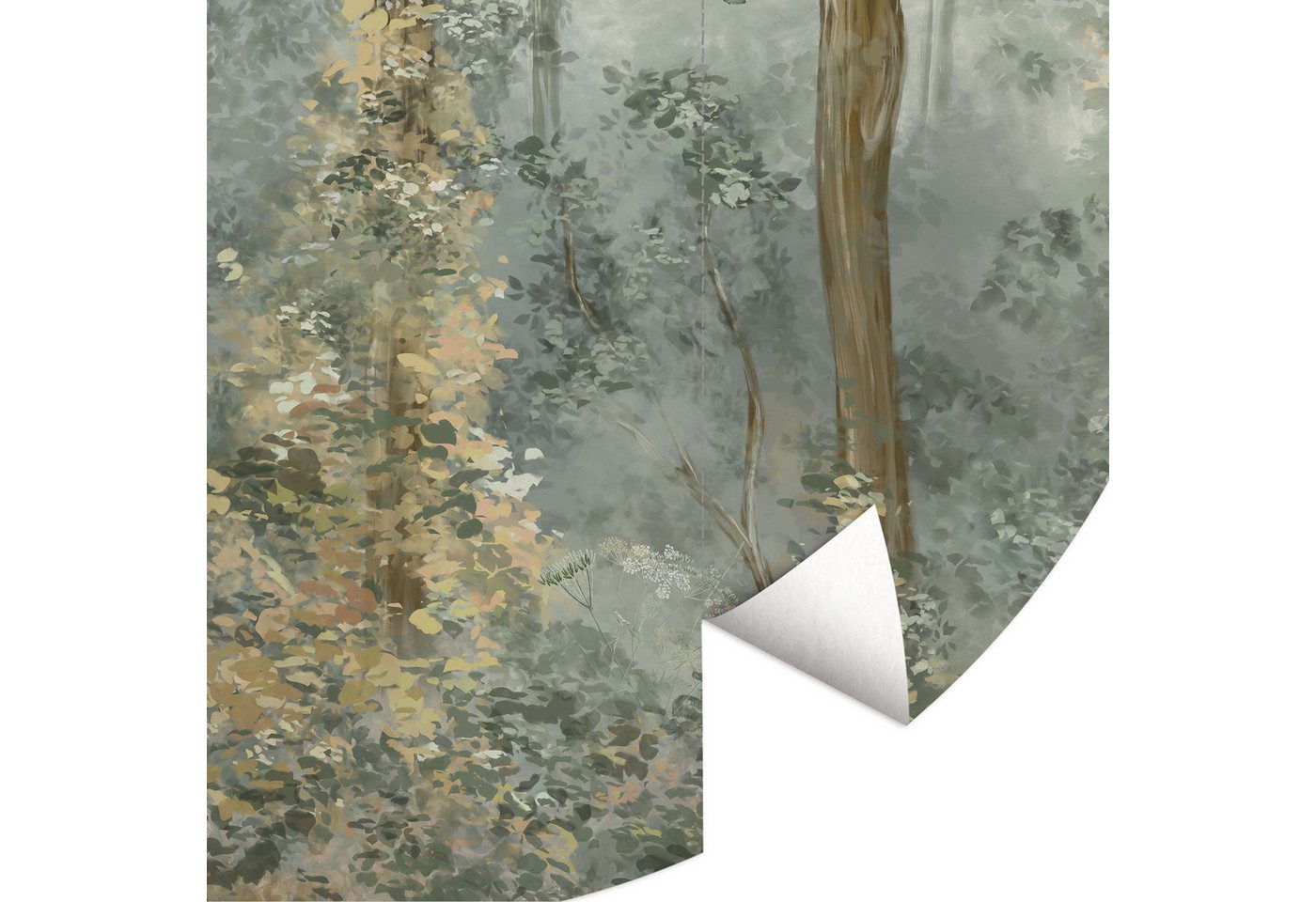 K&L Wall Art Fototapete Natur Vliestapete für Wohnzimmer Blumentapete, floral, bedruckt, wahlweise als Klebetapete zum Ankleben oder Vliestapete zum Tapezieren Bild 3
