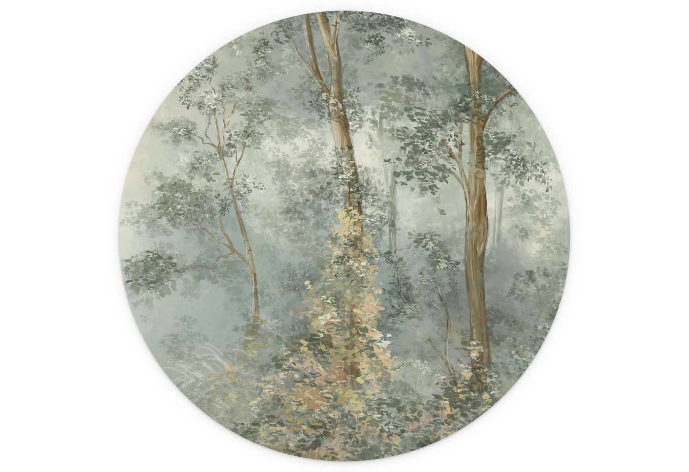 K&L Wall Art Fototapete Natur Vliestapete für Wohnzimmer Blumentapete, floral, bedruckt, wahlweise als Klebetapete zum Ankleben oder Vliestapete zum Tapezieren Bild 4