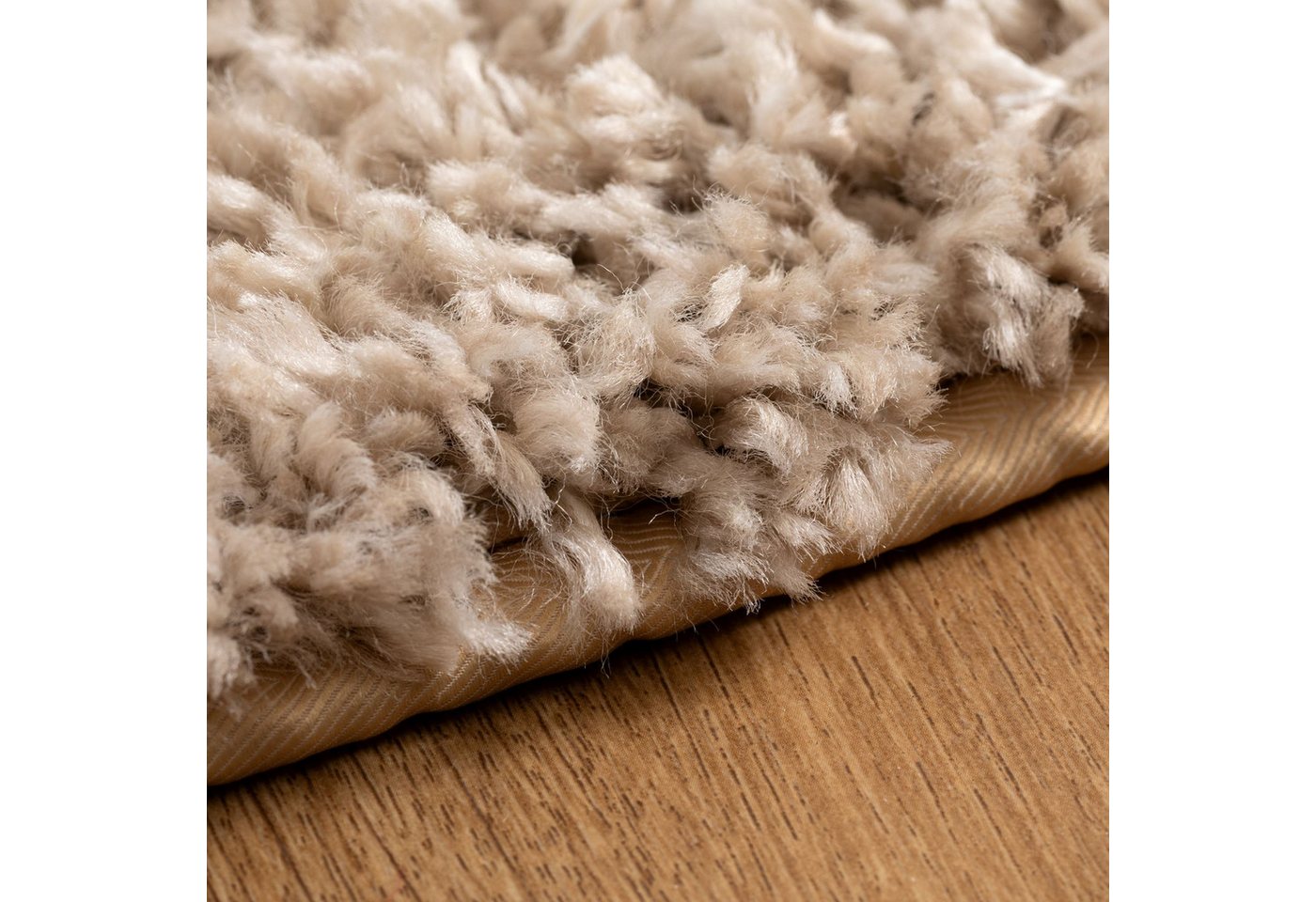 Steffensmeier Hochflor-Teppich Valencia, rund, Shaggy, Langflor, Kunstfell Bild 5