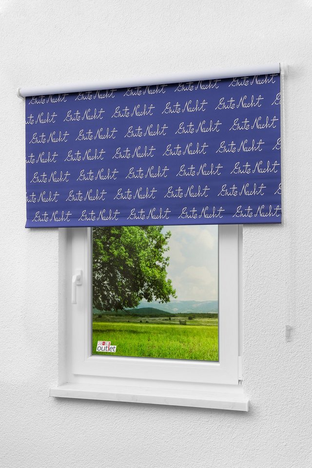 Verdunklungsrollo Verdunkelungsrollo "Gute Nacht", LYSEL®, abdunkelnd, HxB 175x102cm Bild 5