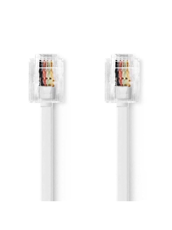 Nedis TCGL90200WT100 telephone cable