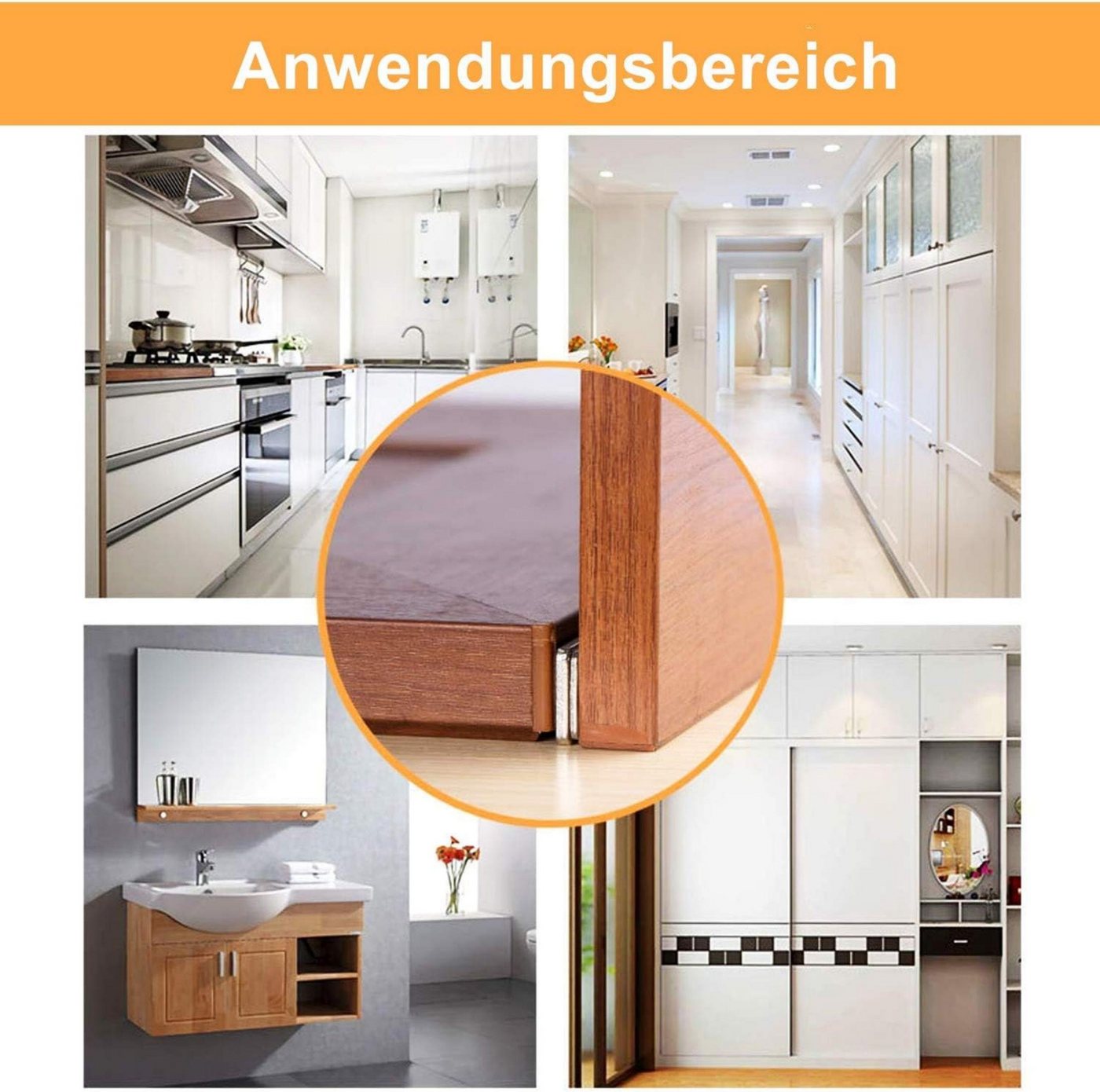 Coonoor Haftmagnetschnäpper 8er Magnetschnäpper Edelstahl Stark Tür Fenster Türmagnet, Leichte und kleine Schranktüren, Schubladen, Deckel, Schrankschiebetüren oder Jalousien., (8-tlg) Bild 5