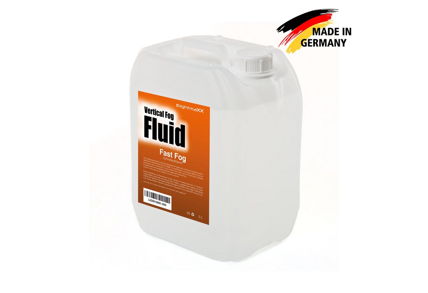 lightmaXX Discolicht, Vertical Fog Special Fluid, Nebelfluid, Wasserbasis