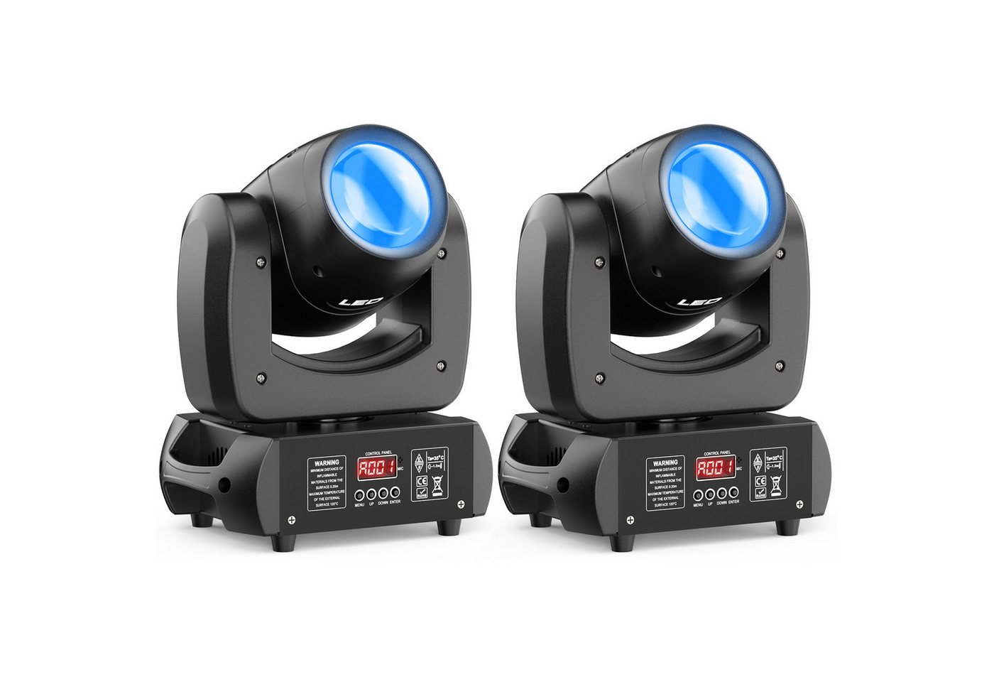 ZonQoonz Discolicht 120W Moving-Head-Scheinwerfer mit Lichtmuster für Hochzeiten Partys Bild 4