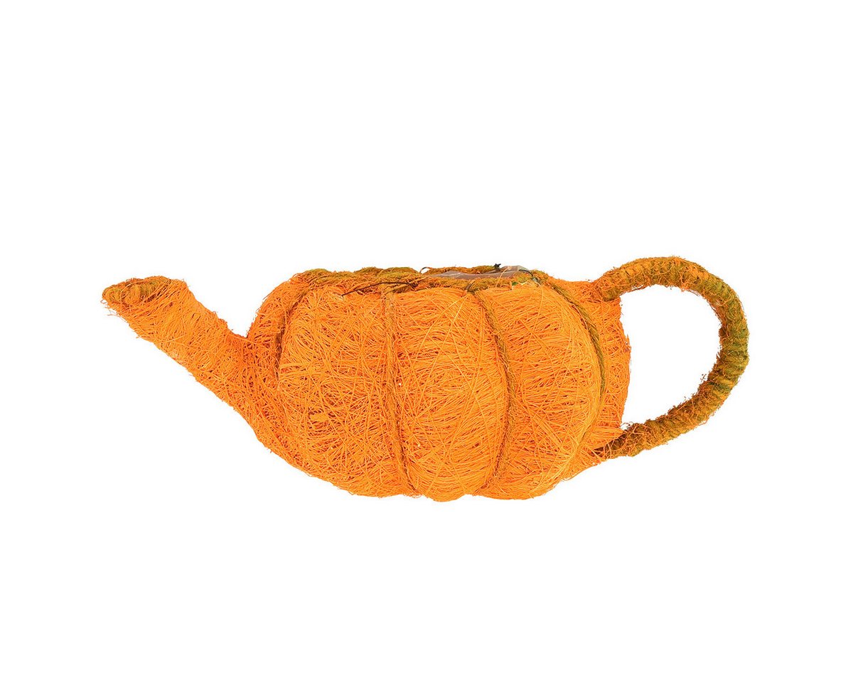 Florists Products Streudeko Pflanzkanne im Kürbisdesign für Herbstdeko und Bild 5