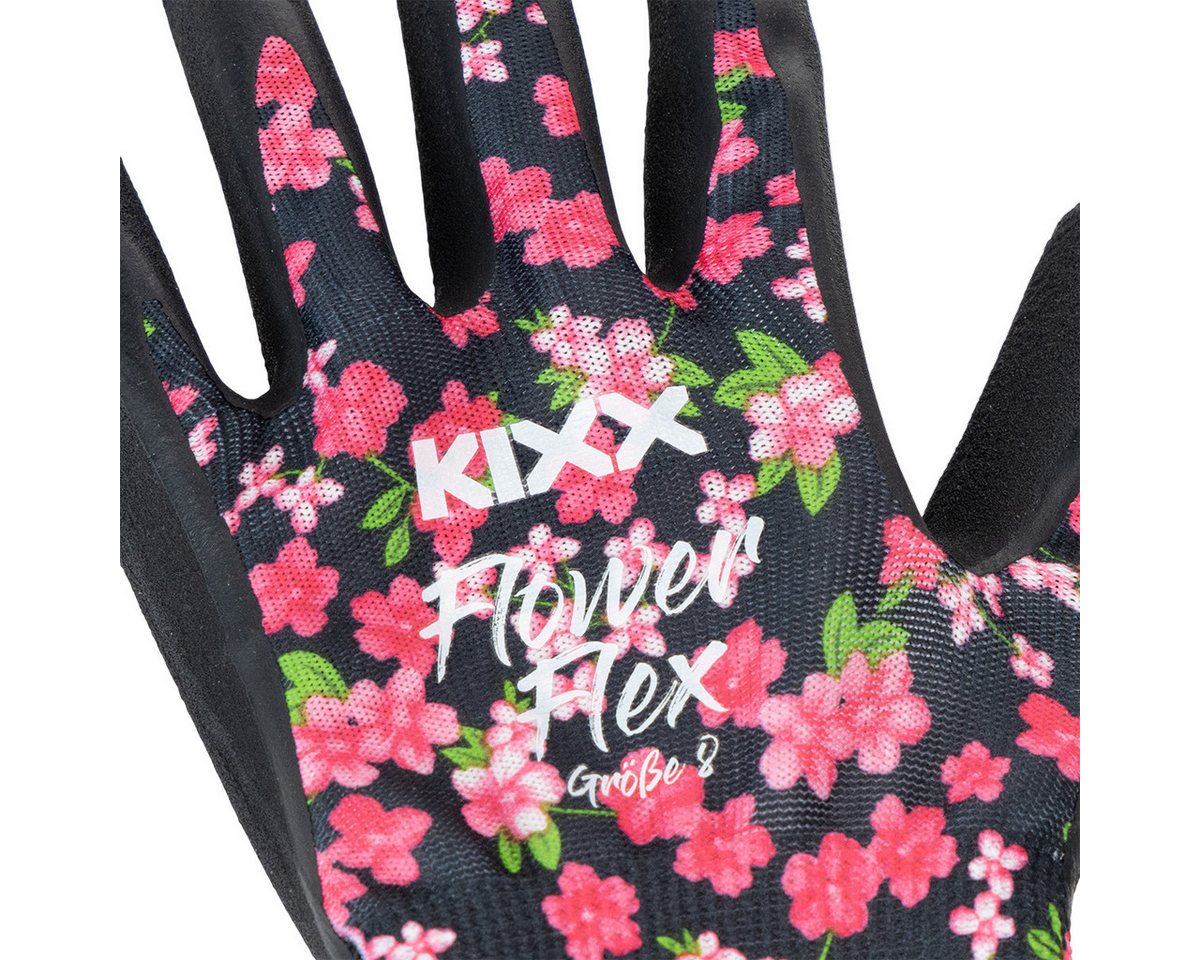 Chrysal Bastelband Gartenhandschuhe mit floralem Motiv für sicheres Arbeiten Bild 4