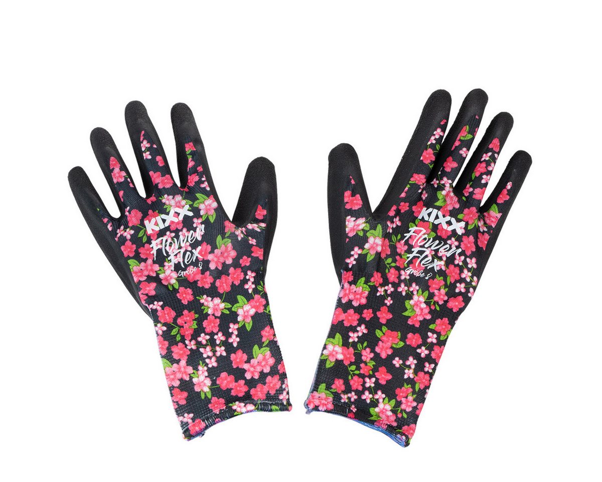 Chrysal Bastelband Gartenhandschuhe mit floralem Motiv für sicheres Arbeiten Bild 5