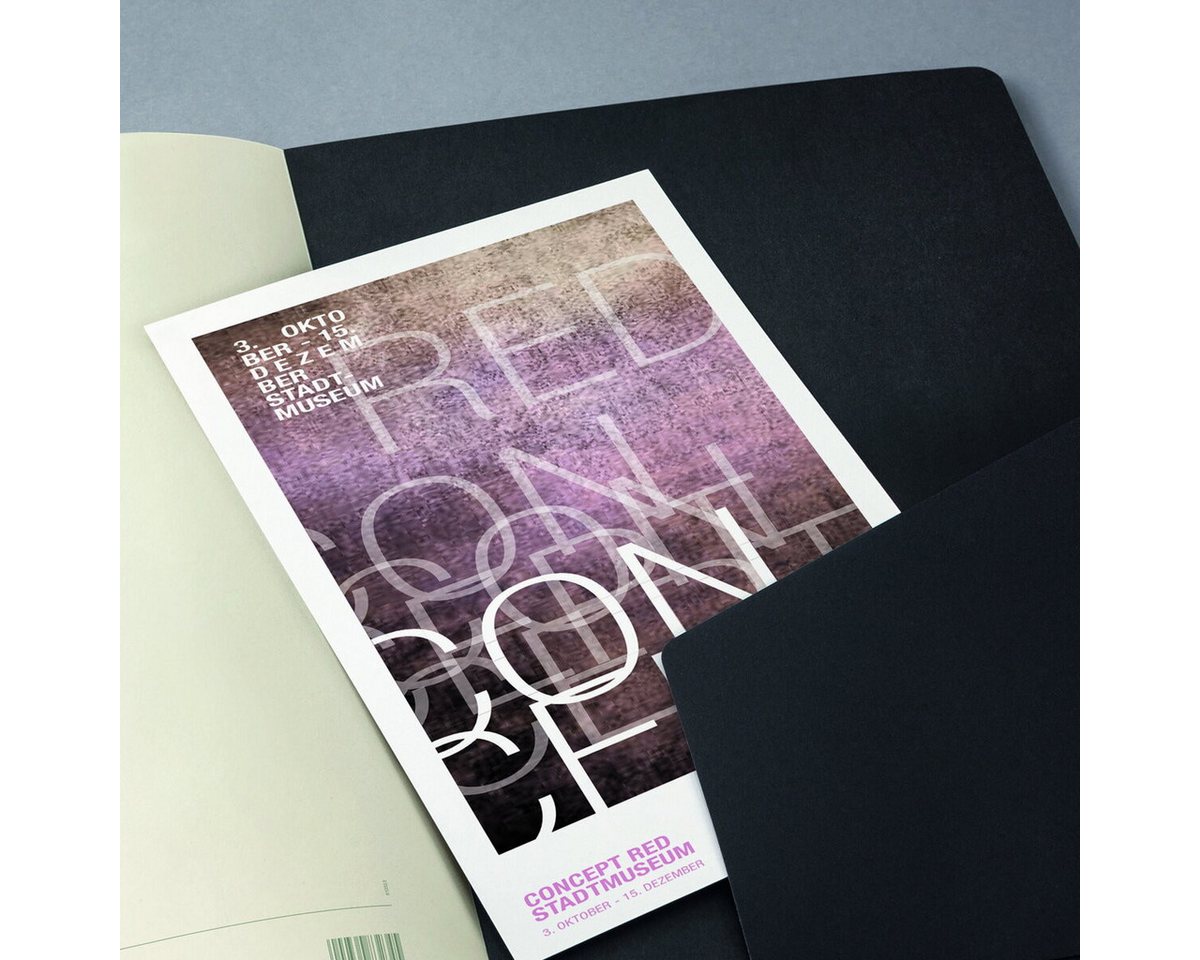 Sigel Taschenkalender Monats-Kalenderheft Conceptum 2027 Softcover schwarz 64 seiten ca. A5 Bild 5
