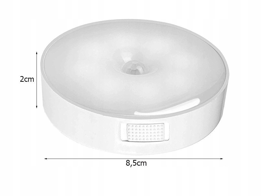 VERK GROUP LED Nachtlicht 1-3x LED Nachtlicht Bewegungs- & Dämmerungssensor USB Licht, LED fest integriert, Bewegungs- & Dämmerungssensor, USB-aufladbar Bild 5