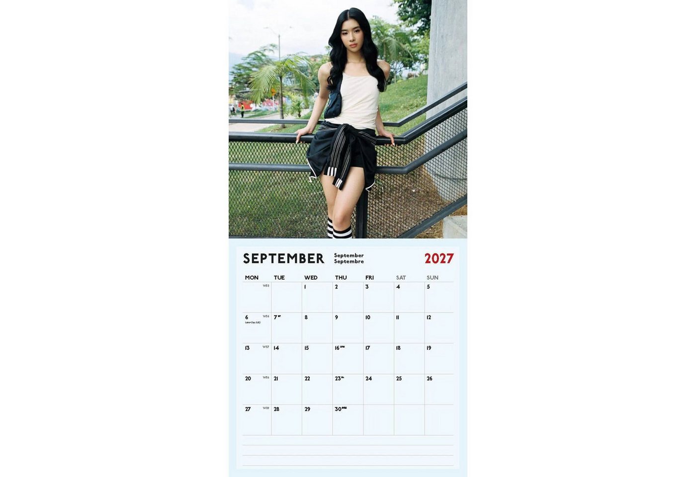 Wandkalender KatsEye Kalender 2027 Bild 3