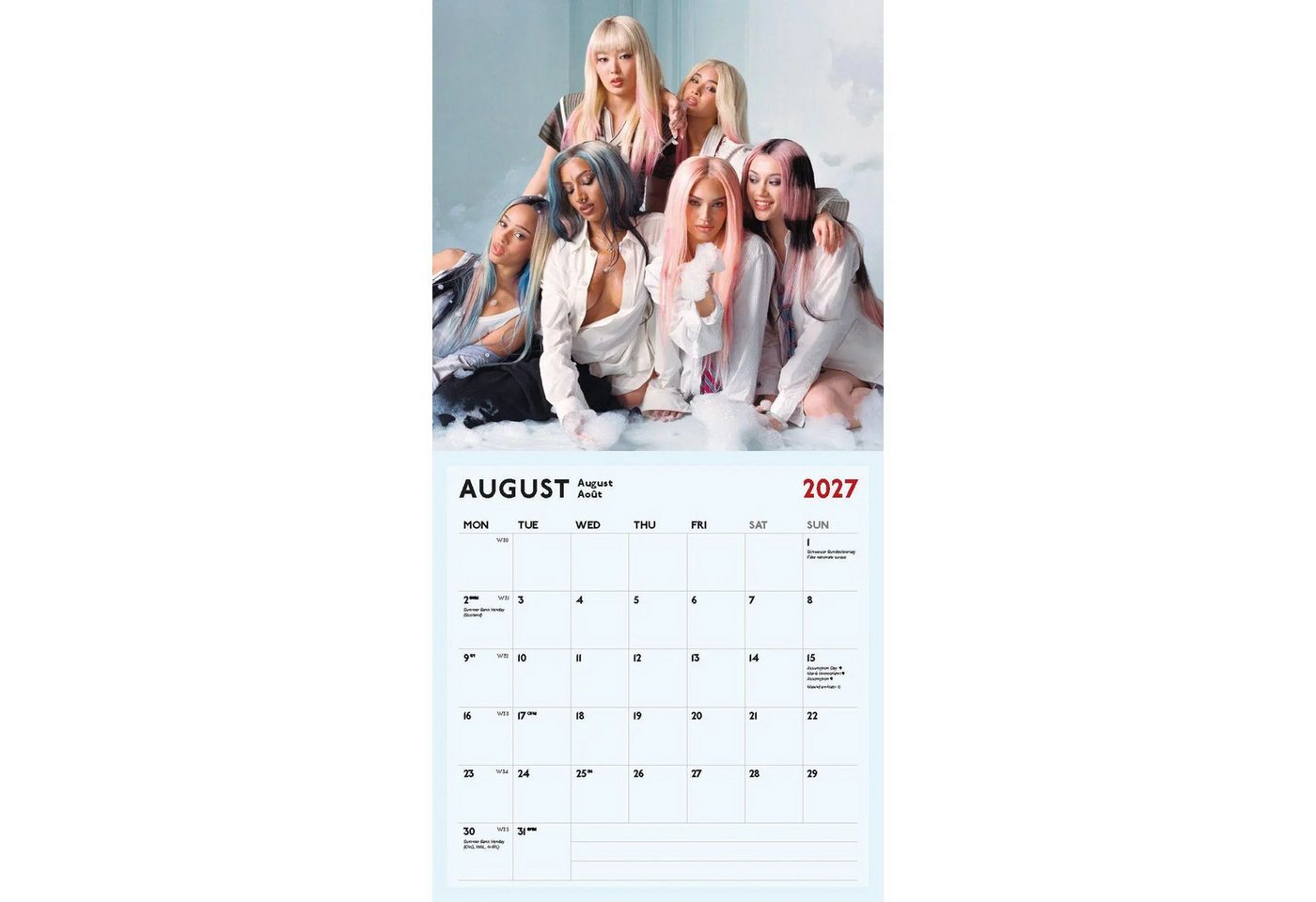 Wandkalender KatsEye Kalender 2027 Bild 4