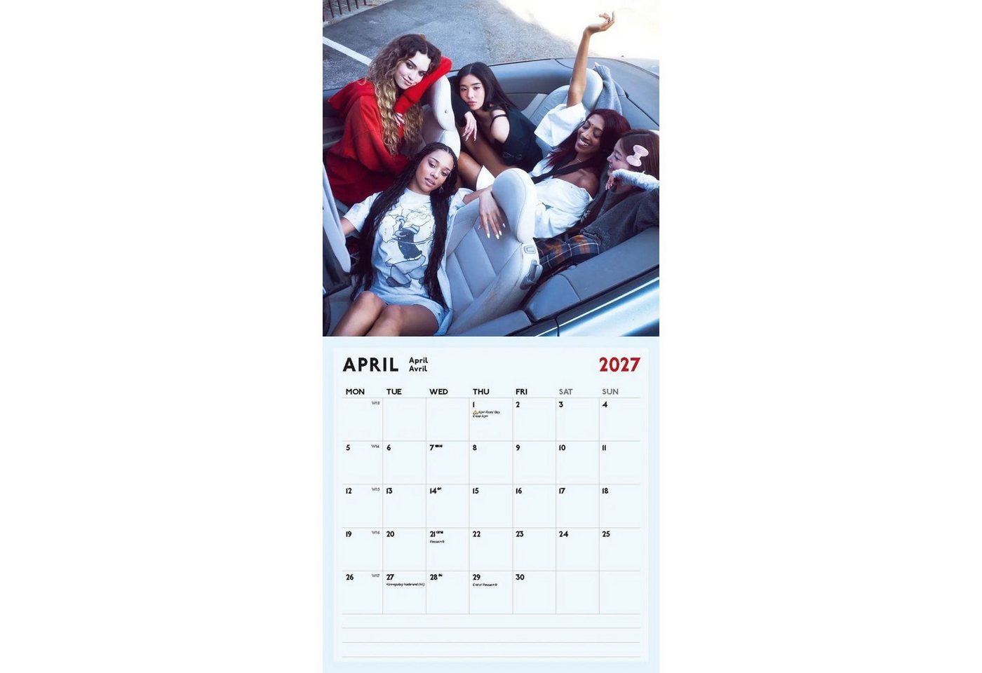 Wandkalender KatsEye Kalender 2027 Bild 5