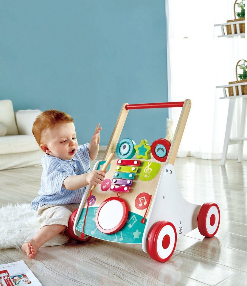 Hape Lauflernwagen Musik, aus Holz Bild 2