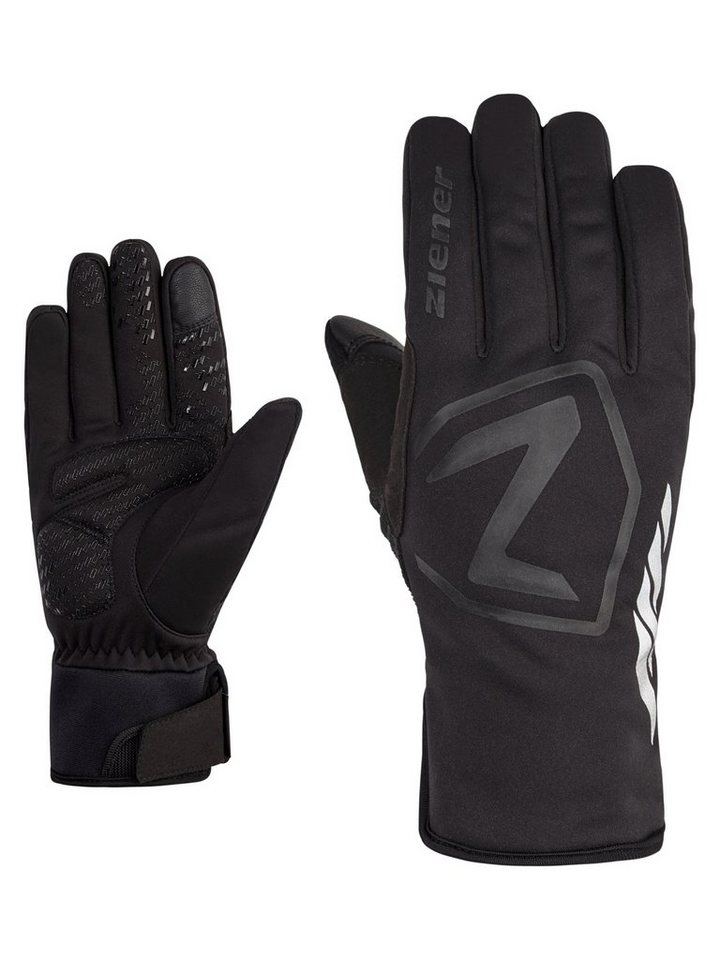 Ziener Fahrradhandschuhe DAQUA-Z AQUASHIELD® TOUCH wasserdicht, winddicht, atmungsaktiv, gepolsterte Innenhand