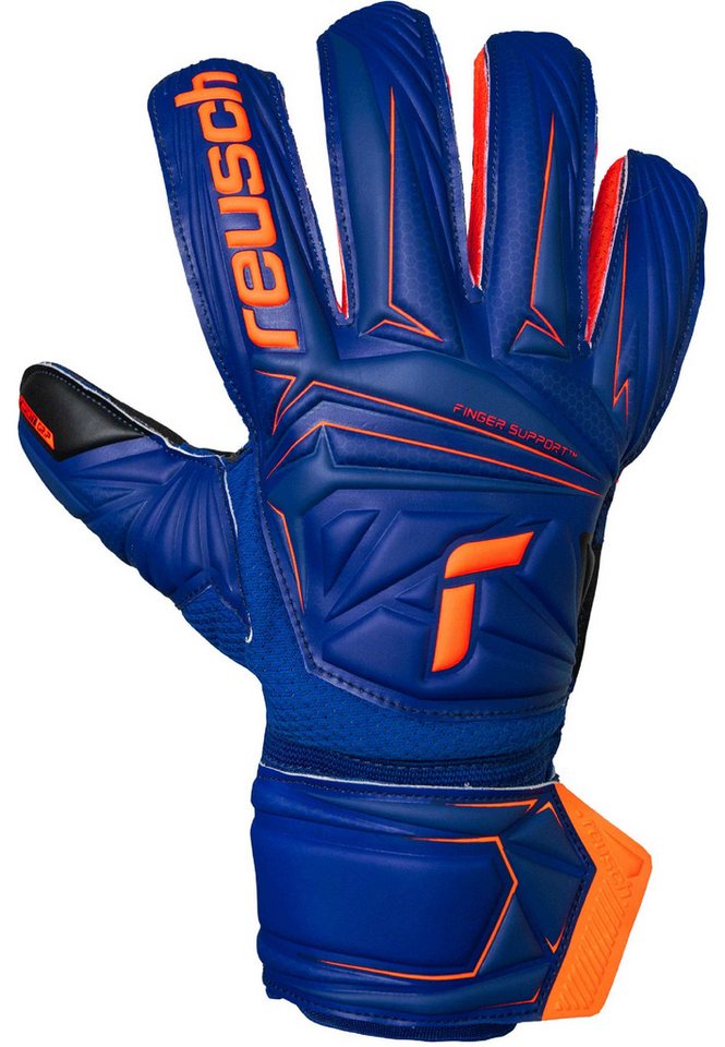 Reusch Torwarthandschuhe Attrakt Infinity Finger Support mit integriertem Fingersupport-System Bild 2