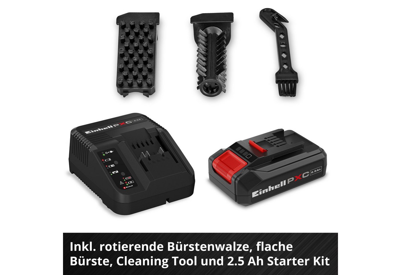 Einhell Wasch-Sauger TE-SCL 18/200 Li (1x 2,5 Ah), Inkl. Akku und Ladegerät Bild 2