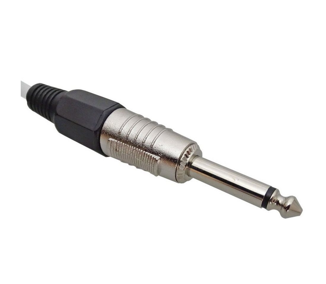 keepdrum keepdrum MC003XJ 10m Mikrofonkabel Blau Klinke-XLR Audio-Kabel, (1000 cm), Klinke-XLR-Kabel Blau 10 m