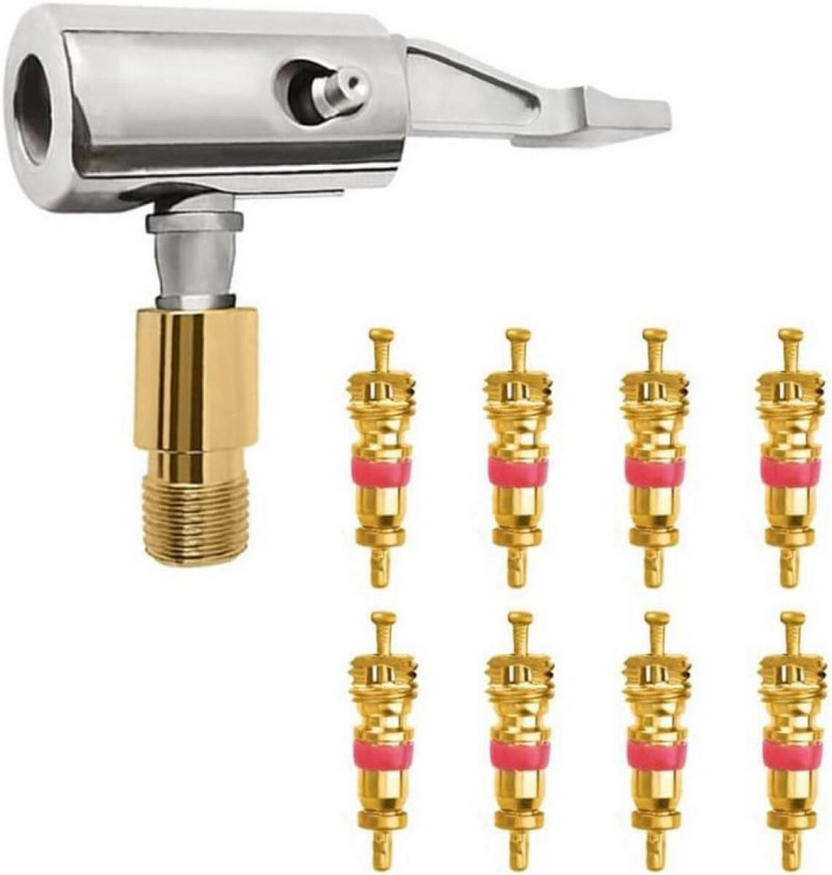 FELIXLEO Fahrradpumpe Autoventil Adapter Luftpumpen Clip Reifenstecker für Auto Reifen (1-tlg) Bild 5
