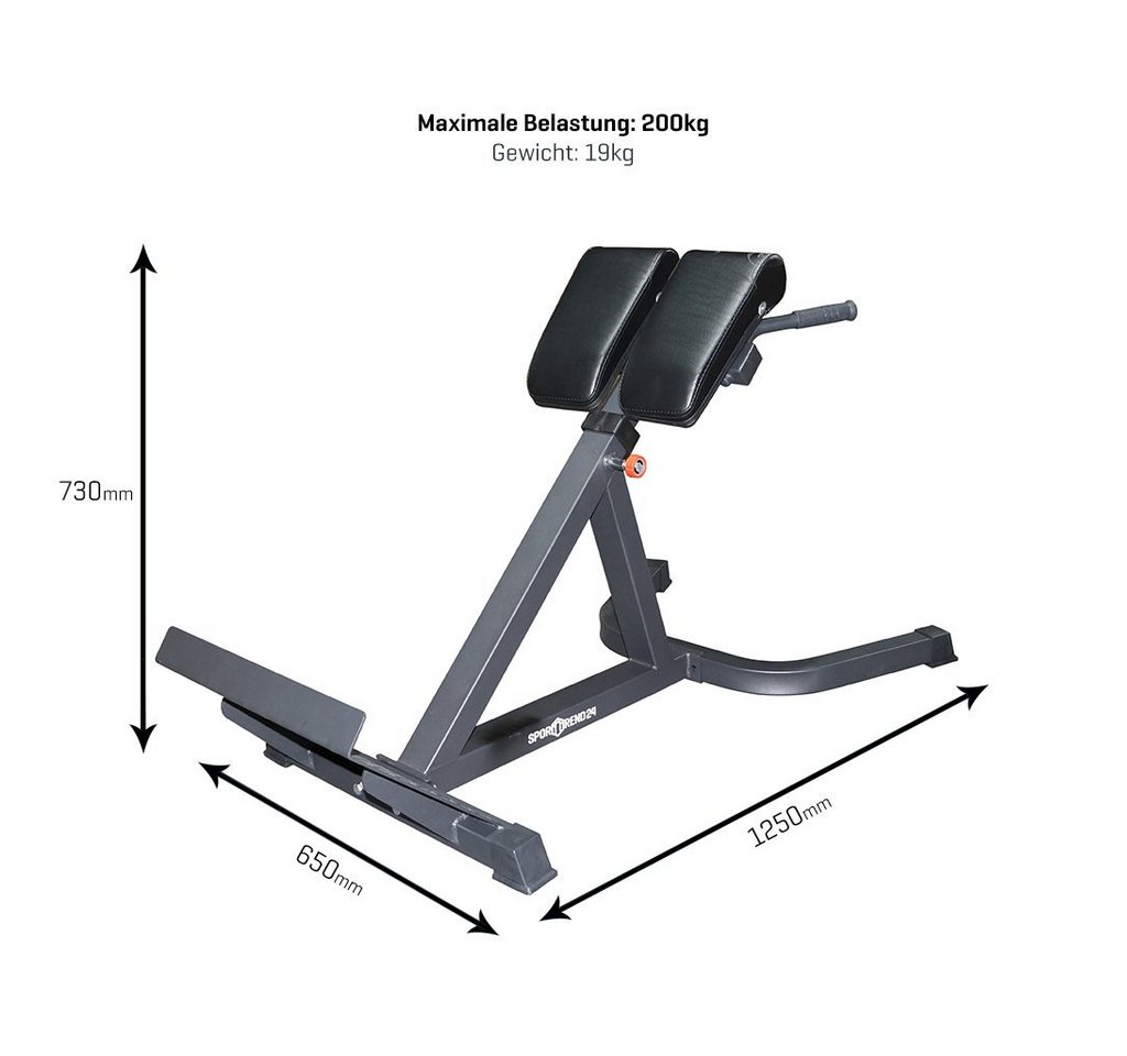 Sporttrend 24 Rückentrainer Hyperexstension / Rückentrainer Bild 4