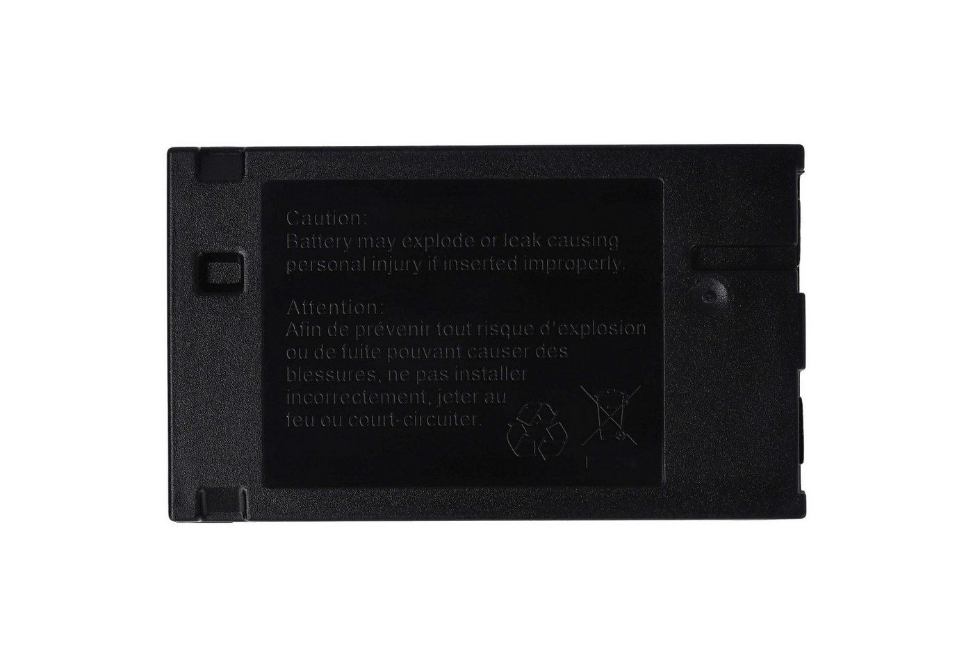 vhbw Akku Ersatz für HHR-P104A, P104A/1B, TL26411, GES-PC619, Akku Akku NiMH 850 mAh (3,6 V, 2 St), Leistungsfähige Austausch-Akkus für Telefon, Festnetz oder schnurloses