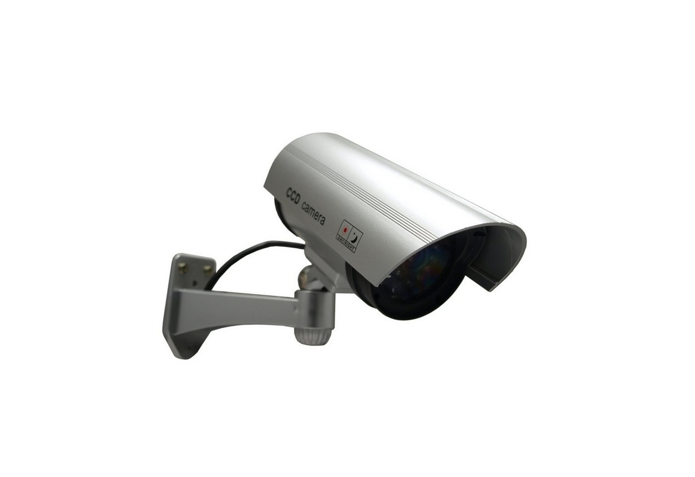 Maclean Überwachungskamera Attrappe IR1100 S (2-tlg., Kameraattrappe mit blinkender LED) Bild 4