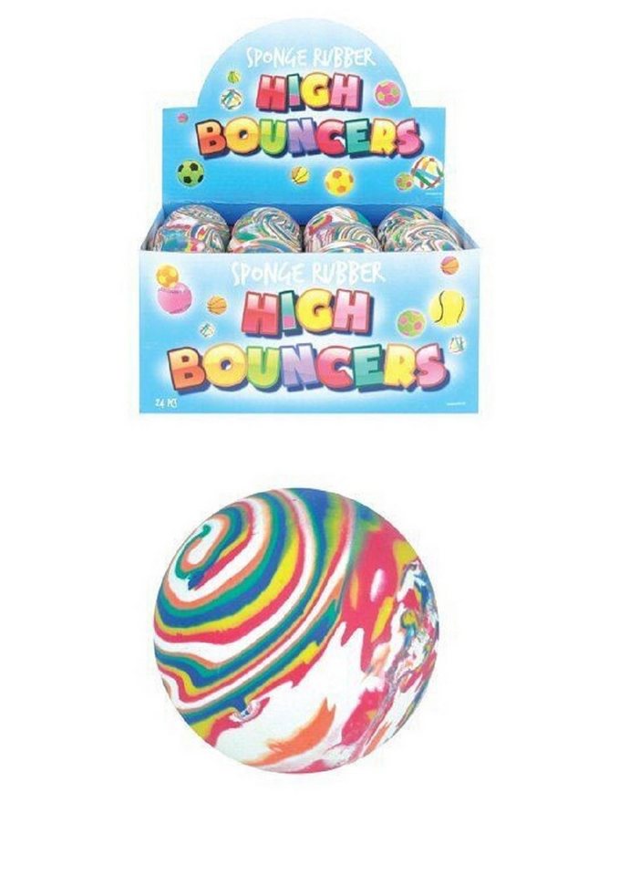 Henbrandt Flummi Kinder Spielball / Hüpfbälle, Jet, Ball, Gummiball / Mitgebsel (1-St), Kinderball /Partygeschenke, Glückspreise, Geschenke, Giveaways Bild 2
