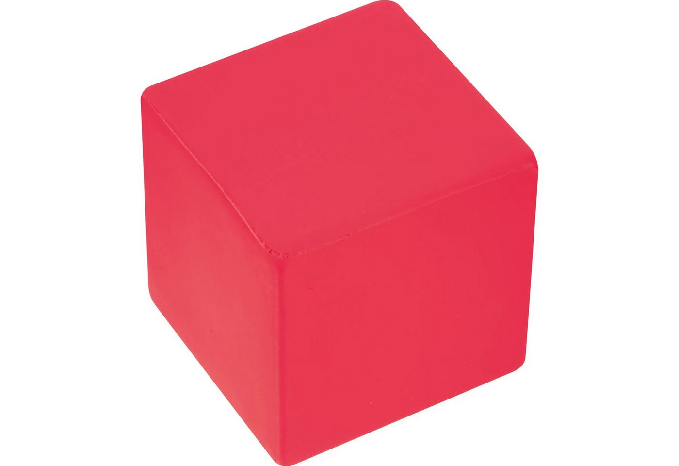 Easy Gifts Spielball 6x Anti-Stressball in Würfelform / Wutball / Knautschball / 6 Farben s