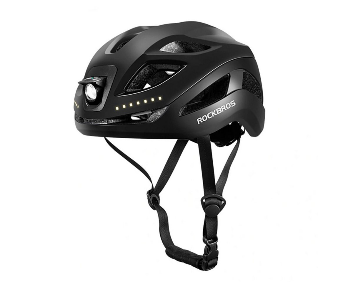 ROCKBROS Fahrradhelm ZK-077, Helm mit integrierter Rundum LED Beleuchtung Bild 2
