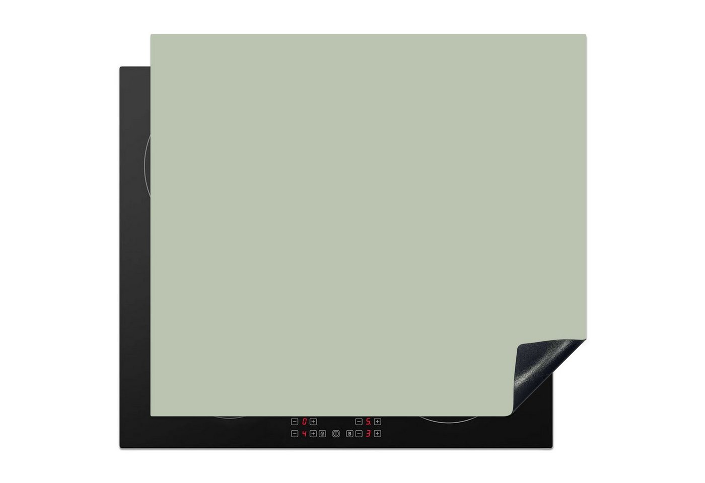 MuchoWow Herd-Abdeckplatte Mintgrün - Unifarben, Vinyl, (1 tlg), Cerankochfeld Abdeckung, Herd Abdeckplatten Vinyl, 58.3x51.3 cm Bild 5