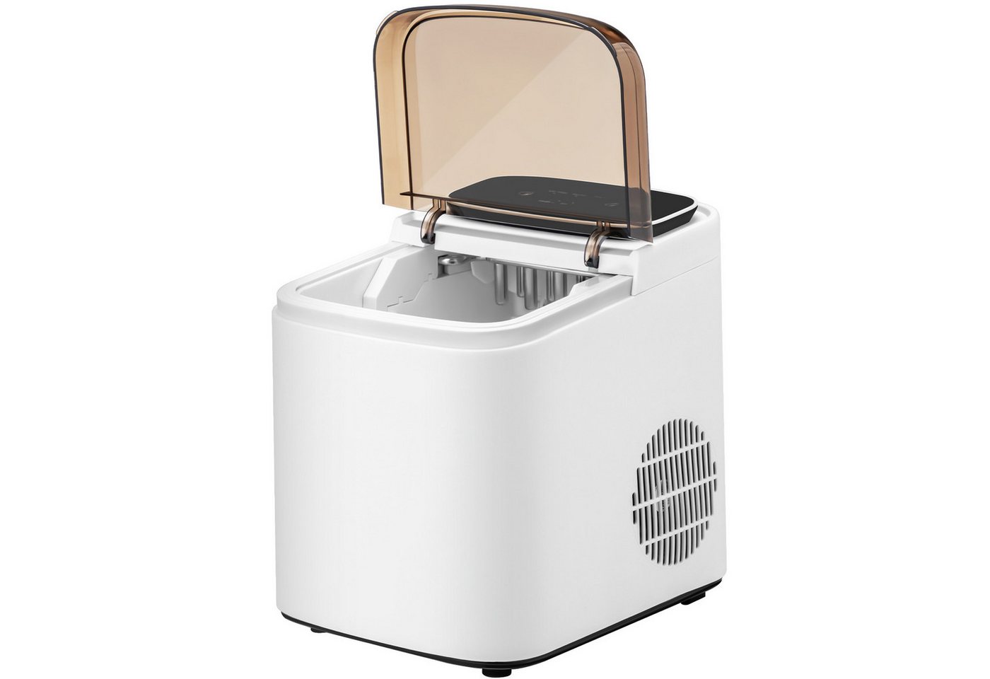 LALAHO Eiswürfelmaschine Eiswürfelbereiter für Zuhause, Tagesleistung 12 kg, 1,2L Wassertank, automatische Reinigungsfunktion Bild 2
